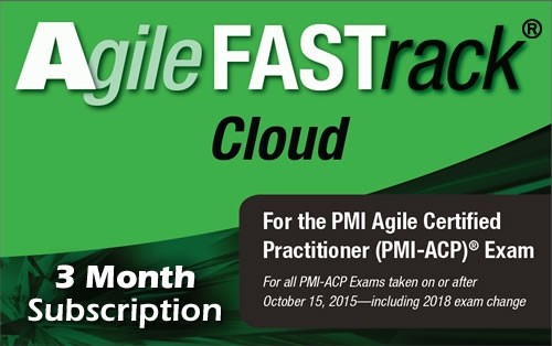 Agile FASTrack® Cloud - PMI-ACP® Exam Simulator - Version 2 - 3 Month