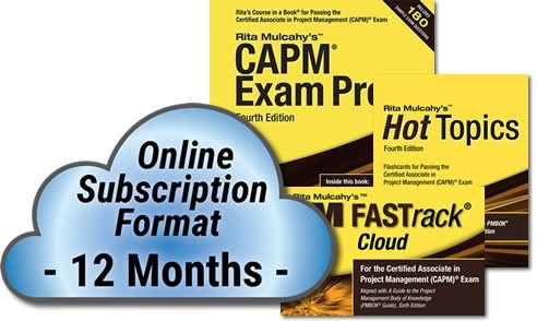 CAPM Exam Prep System, 4th Edition - Cloud Subscription - 12 Month