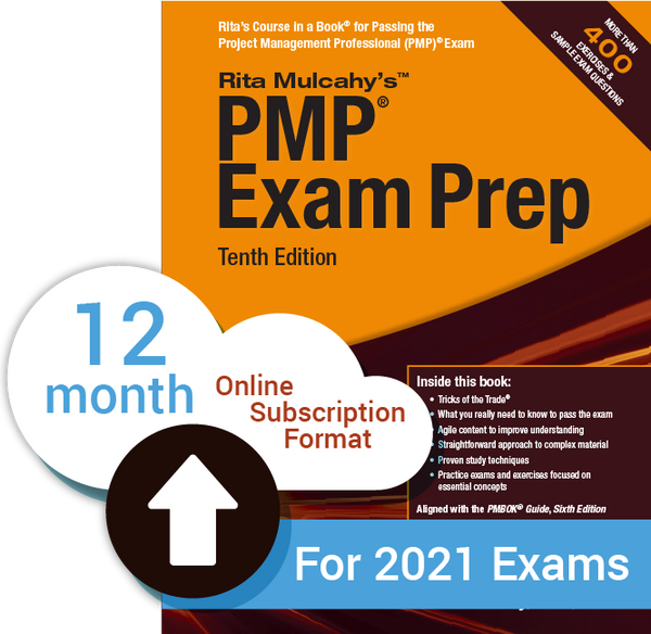 PMP Exam Prep, Tenth Edition - Cloud Subscription - 12 Month