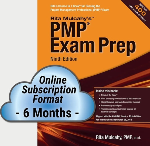 PMP Exam Prep, Tenth Edition - Cloud Subscription - 6 Month license